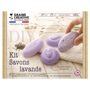 Kit di saponi Graine Créative - Kit di saponi alla lavanda x1