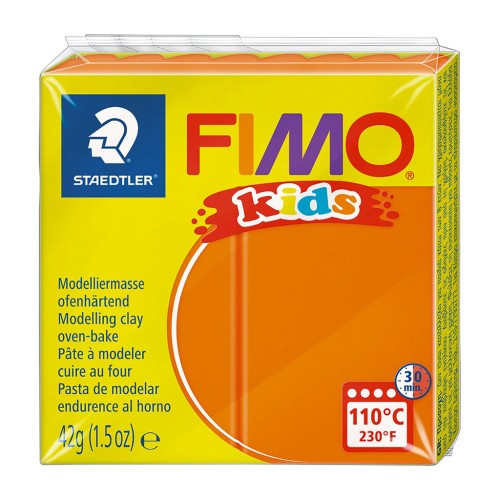 Pasta Fimo Kids 42gr Arancio (n°4)