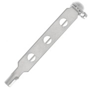 Fermaglio 33 mm Argentato x1|raw }}