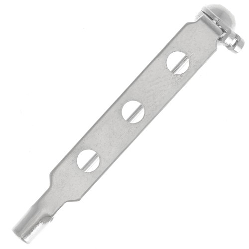 Fermaglio 33 mm Argentato x1