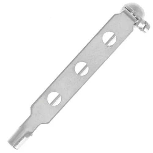 Fermaglio 33 mm Argentato x1