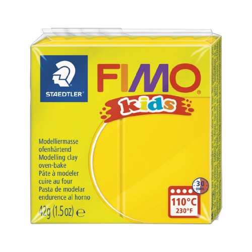 Pasta Fimo Kids 42gr Giallo (n°1)