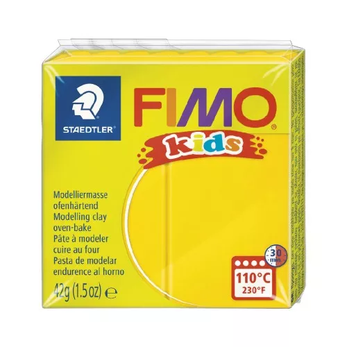 Pasta Fimo Kids 42gr Giallo (n°1)