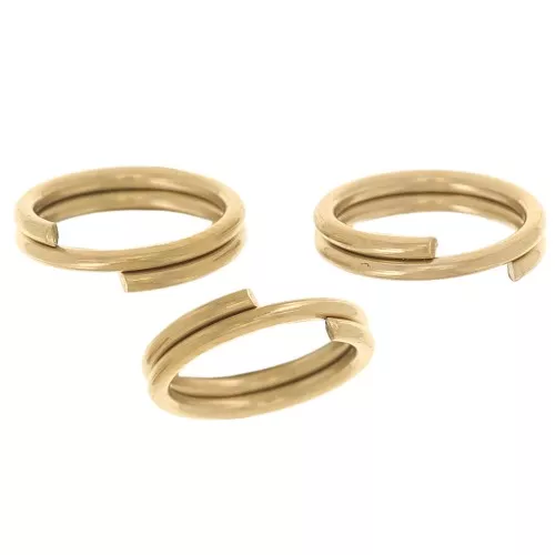 Set Di 7 Misurini Da Cucina In Acciaio Inox 18/8, Finitura Oro Rosa, Con Anello Raccoglitore, Misure USA E Metriche - 5