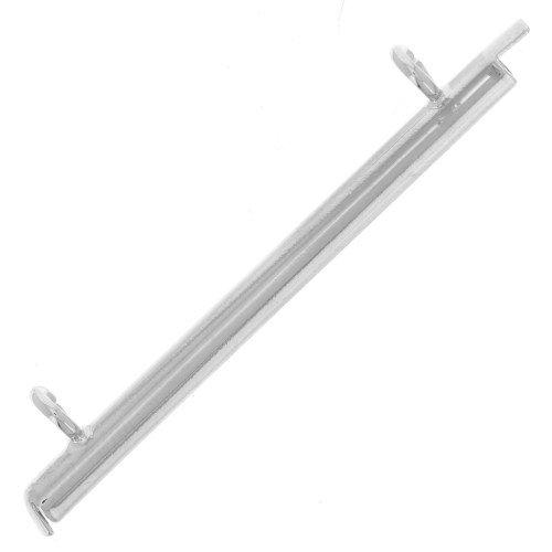 Perline Miyuki e punta Delica 35 mm - Argento x1