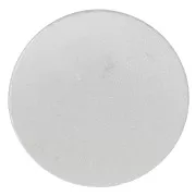 Supporto disco 17 mm per cordone 3 mm in Argento 925 x1