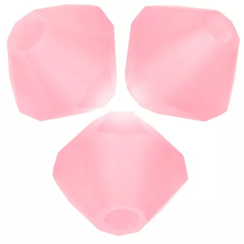 Biconi Preciosa 4 mm - MC Bead Rondell - Rose Peach Matt x30
