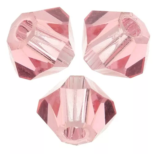 Biconi Preciosa 3 mm - MC Bead Rondell - Rose Peach x30