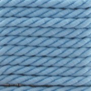 Cordone attorcigliato 2.5 mm Blu Cielo x 2m