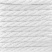Cordone attorcigliato 2.5 mm Bianco x 2m