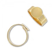 Anello da attadare 10 mm Dorato con oro finox1