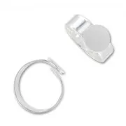 Anello da attadare 10 mm argentato x1