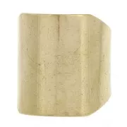 Anello largo 21 mm - Ottone grezzo x1