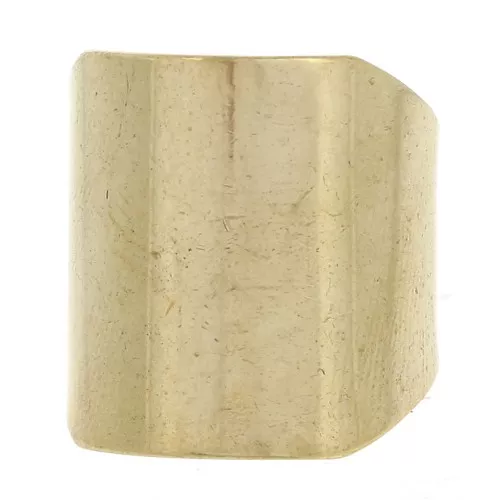Anello largo 21 mm - Ottone grezzo x1