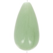 Perla di resina 26x14 mm - Lichene marmorizzato x1|raw }}