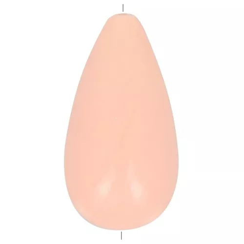 Perla di resina opaca 26x14 mm - Peach x1