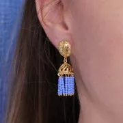 Pendente Jhumka 16 anelli - 13 mm - Argento 925 x1