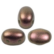 Perle in vetro Samos® di Puca® 7x5 mm - Polynesian Copper x10g