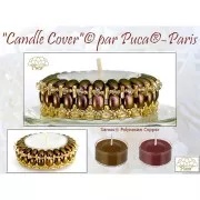 Perle in vetro Samos® di Puca® 7x5 mm - Polynesian Olivine x10g