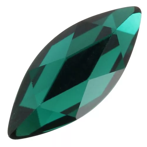 Strass da incollare PureCrystal 2201 8x3,5 mm - Smeraldo x8