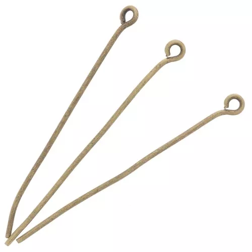 Chiodini a testa tonda 38x0,80 mm - Bronzo x 25