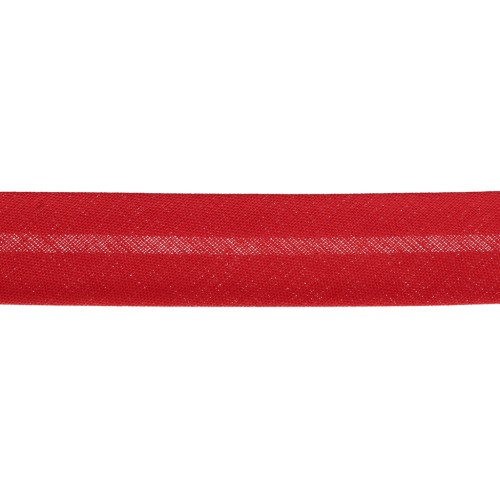Sbieco in policotone mm. 20 Rosso x 1m