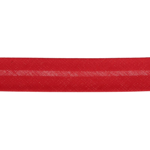 Sbieco in policotone mm. 20 Rosso x 1m