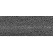 Sbieco in policotone mm. 20 Grigio Scuro x 1m
