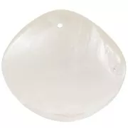 Pendenti rombo madreperla 39x44 mm Naturale x2