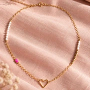 Catena forzatina ovale da 2,4 mm - Gold filled x20cm