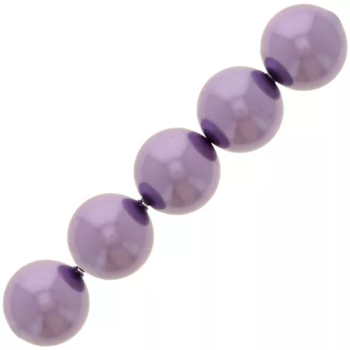 Perle da 6 mm PureCrystal 5810 - Crystal Light Amethyst Pearl x10