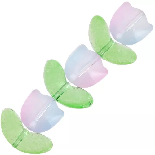 Perline Di Vetro Di Murano Con Nucleo Argento 925 - Set Multicolore Per Braccialetti - Foto 9