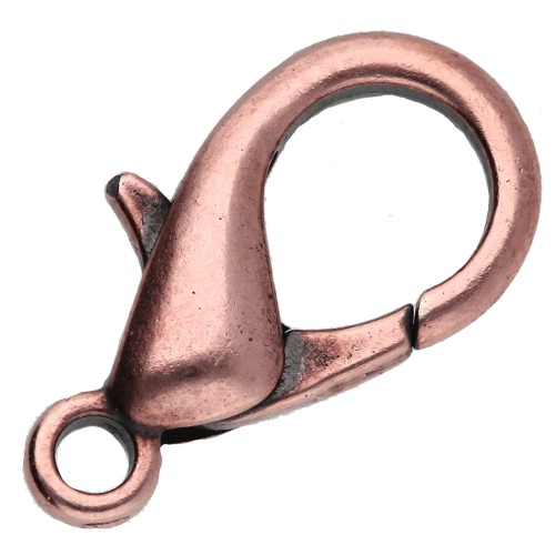 Chiusura a moschettone da 18,5 mm - Rame invecchiato x1