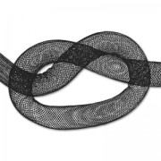 Maglia tubolare mm. 16 Nero x 1 m|raw }}