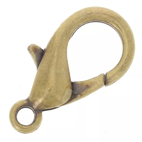 Chiusura a moschettone in bronzo da 18 mm x1