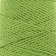 Bobina cordone di cotone macrame Détox XL - Verde erba x200 m