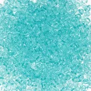 Perla Preciosa 11/0 2 mm - Solgel - Blu-verde 2, cristallo tinto x 20 g
