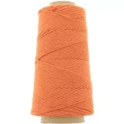 Arancio - Bobine de cordon coton macramé Organic Cotton Détox XL peigné Orange brûlée x200 m Bobine de cordon coton macramé Organic Cotton Détox XL peigné Orange brûlée x200 m