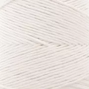 Bobina cordone di cotone macrame Détox XL- Bianco x200 m