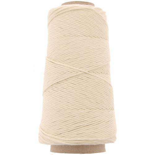 Bobina cordone di cotone macrame Détox XL- Naturale x200 m