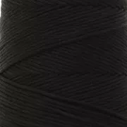 Bobina cordone di cotone macrame Détox XL - Nero x200 m