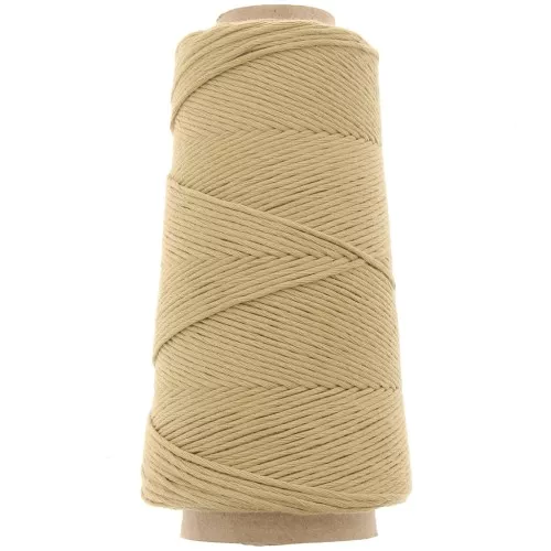 Bobina cordone di cotone macrame Détox XL - Cammello x200 m