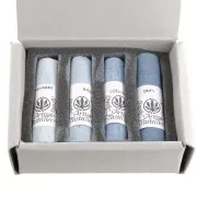 Set di 4 pastelli morbidi - Bleus de pastel - Pastel des teinturiers x1