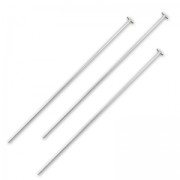 Spillo con testa piatta Argento 925 mm. 60x3x0.8 x6|raw }}