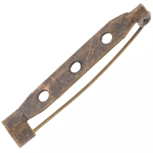 Supporto spilla 38 mm - Bronzo x1