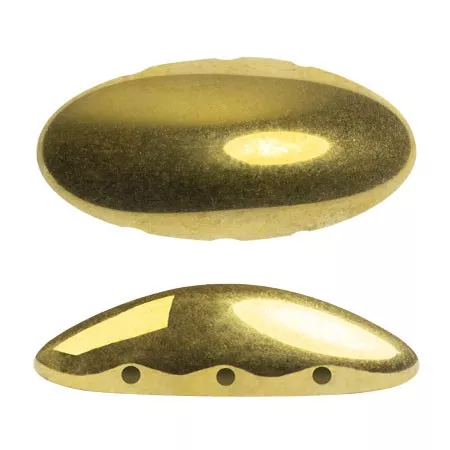 Athos 3D 3 trous® par Puca® 20x10 mm - Full Dorado x1