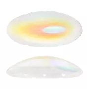 Athos 3D 3 trous® par Puca® 20x10 mm - Crystal AB x1