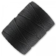Filo C-Lon Beading Cord 0,50 mm Charcoal x84m