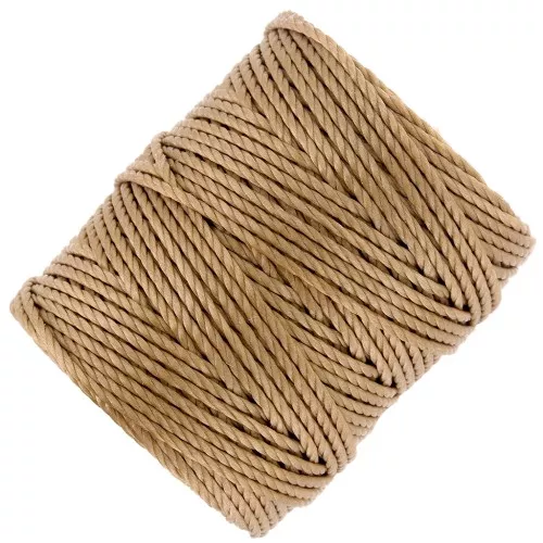 Filo C-Lon Tex 400 Bead Cord mm. 0,90 Dark Tan x m. 35