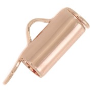 Terminale per tessitura perle Miyuki rocaille e delica 8 mm - Oro rosa x10|raw }}